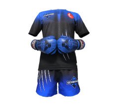 Dosmai Panther Power Boks Kick Boks Antrenman Seti PST994 Mavi - M